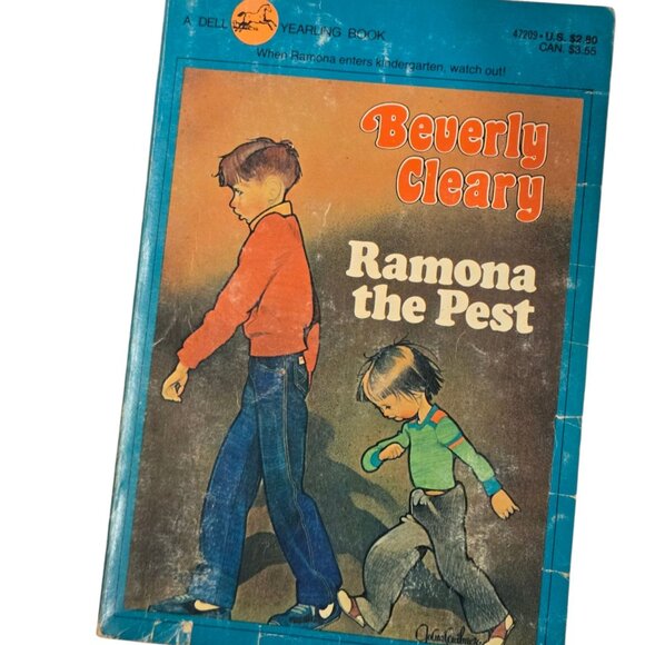 Meet Ramona Quimby Boxed Set Beverly Clear 4 Paperback Books Dell Yearling VTG - Picture 10 of 16